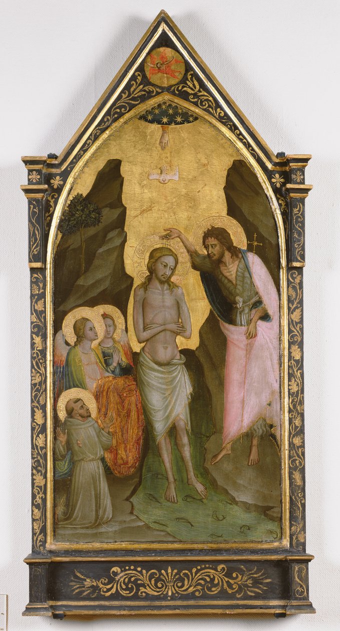De Doop van Christus door Bicci di Lorenzo