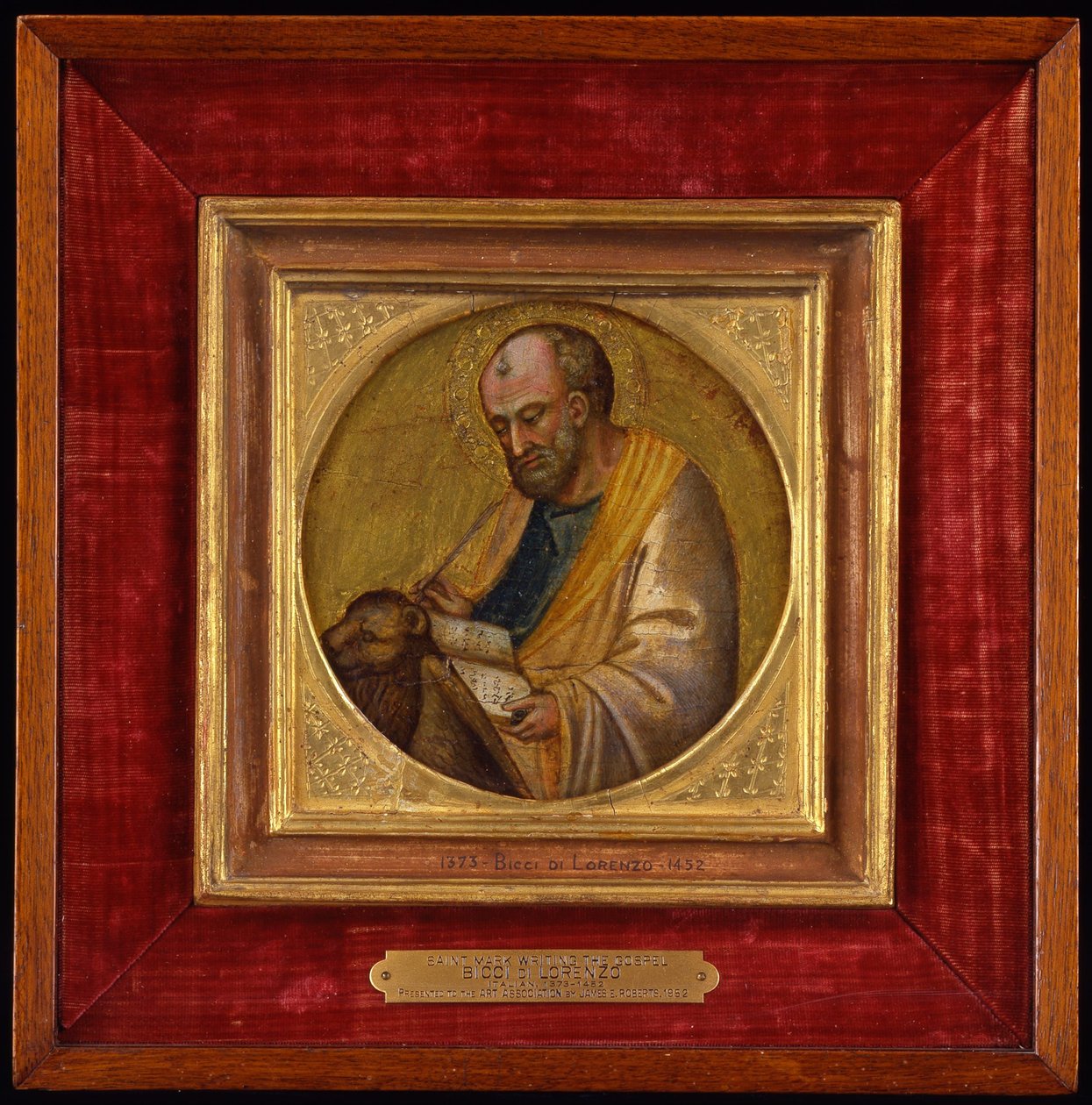 Sint Marcus door Bicci di Lorenzo