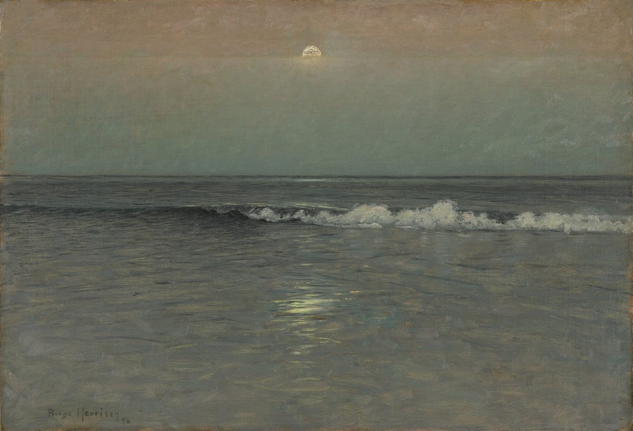 De Nacht Zinkt in de Zee door Birge Harrison