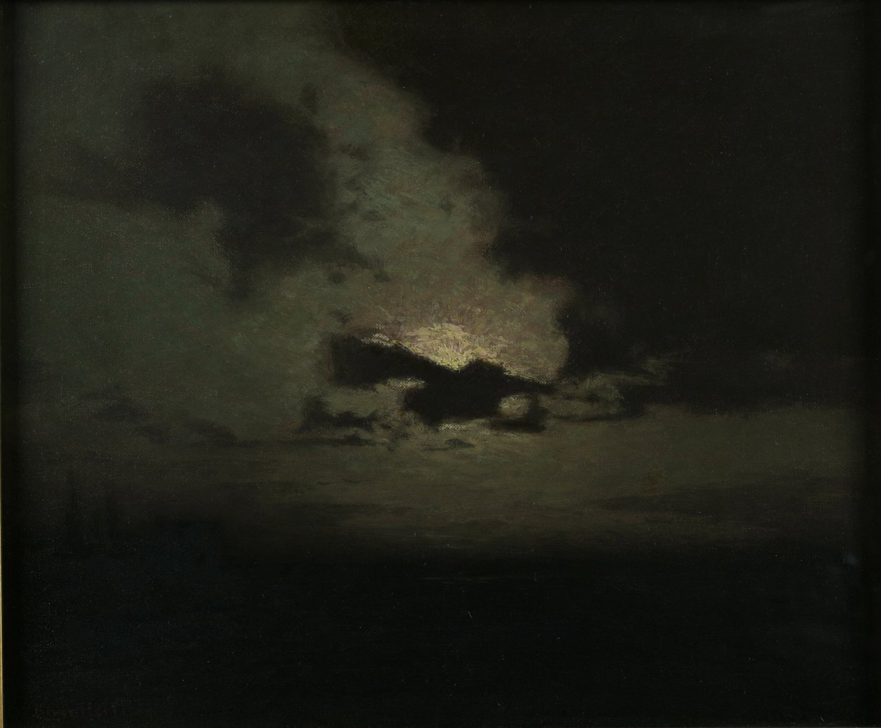 De verborgen maan door Lowell Birge Harrison