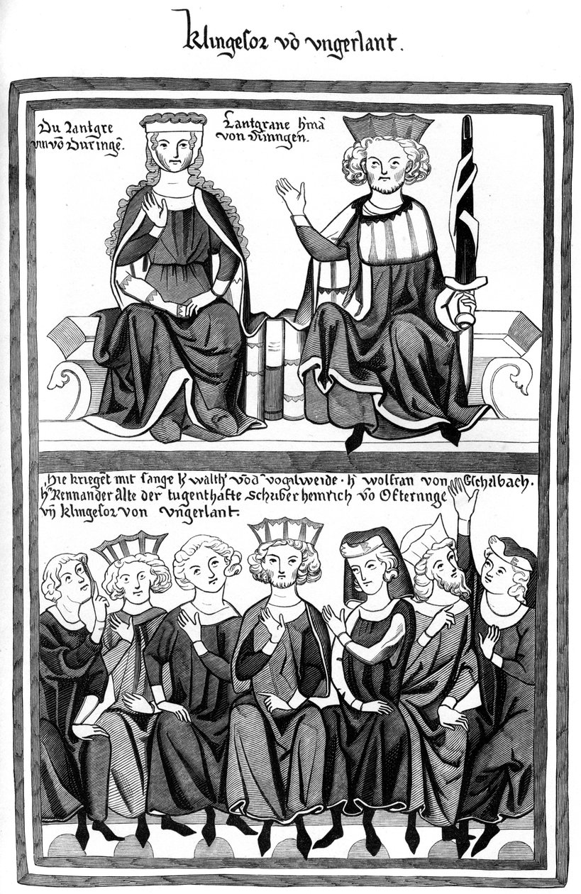 Het Congres van Wartburg door Bisson and Cottard