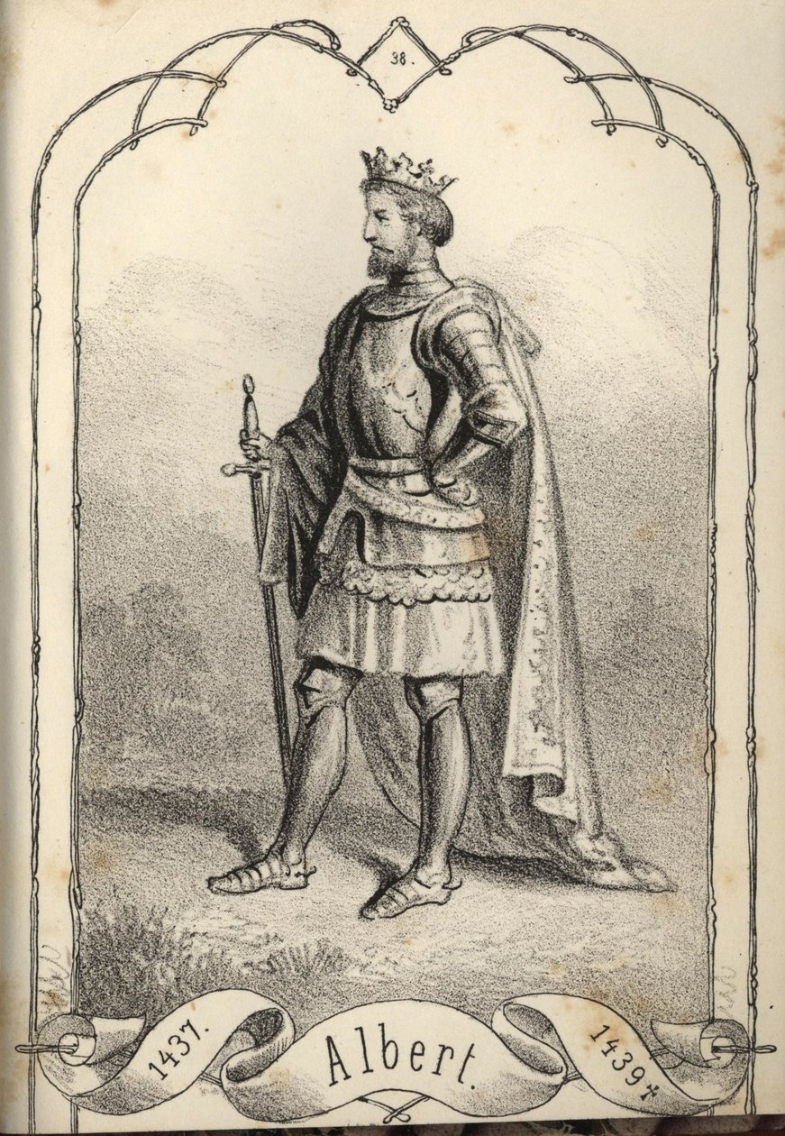 Albert de Grootmoedige 1397-1439, koning van Hongarije en Kroatië door Béla Vizkelety