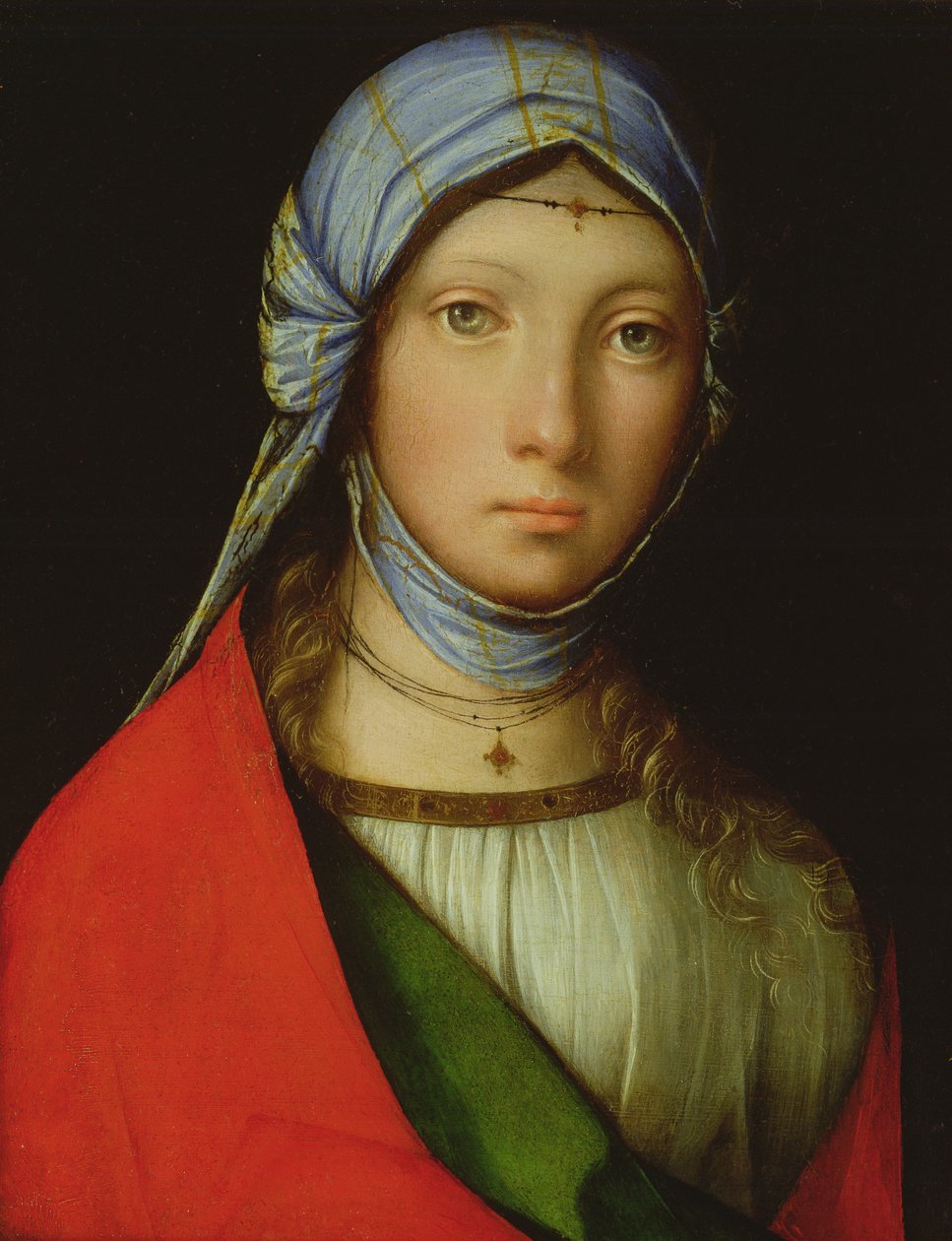 Zigeunermeisje, 1516-18 door Boccaccio Boccaccino