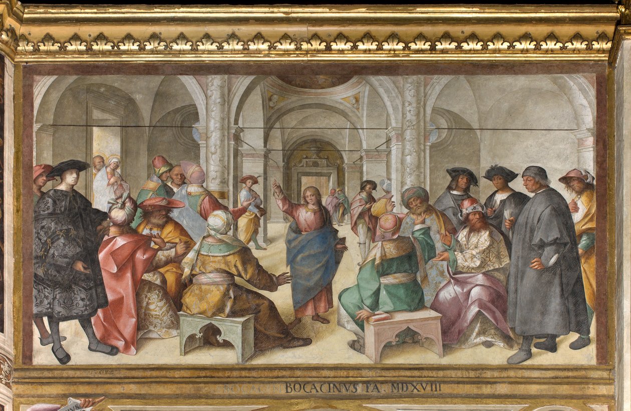 Presbyterium, Achtste Noord Span, Dispuut van Jezus, Boccaccio Boccaccino door Boccaccio Boccaccino
