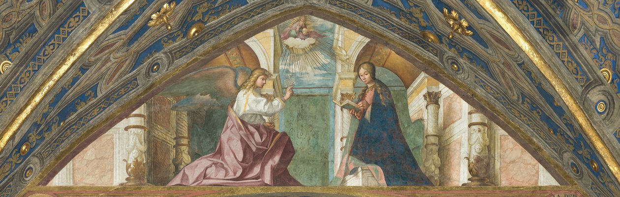 Sopraankondiging, Boccaccio Boccaccino, Aankondiging 1506-07 door Boccaccio Boccaccino