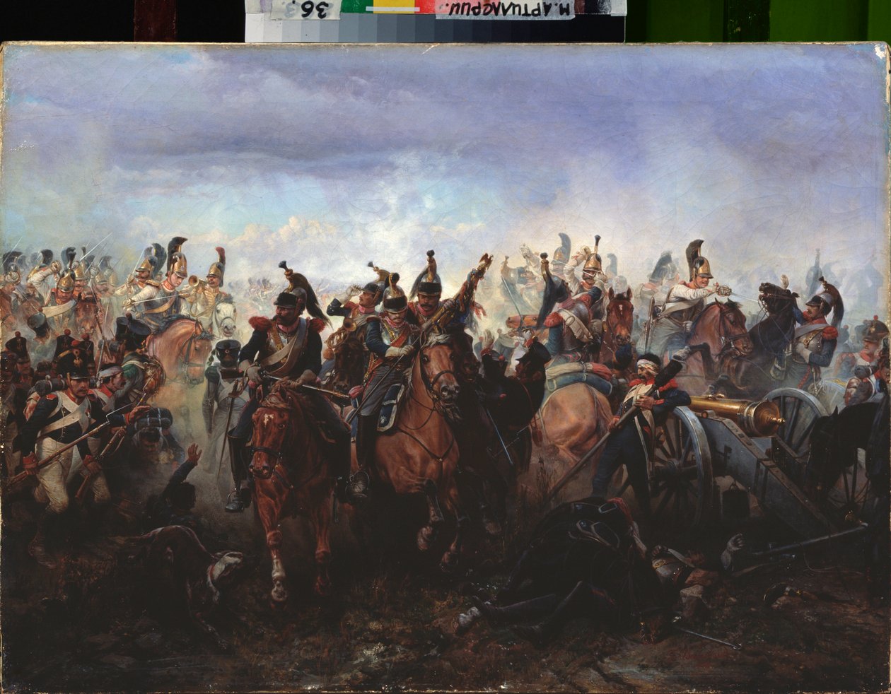 De slag bij Fere Champenoise, 25 maart 1814 door Bogdan Willewalde