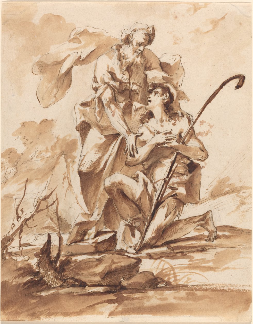 Terugkeer van de verloren zoon door Bohemian 18th Century