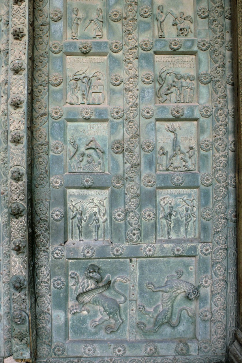 Deuren van de kathedraal door Bonannus of Pisa