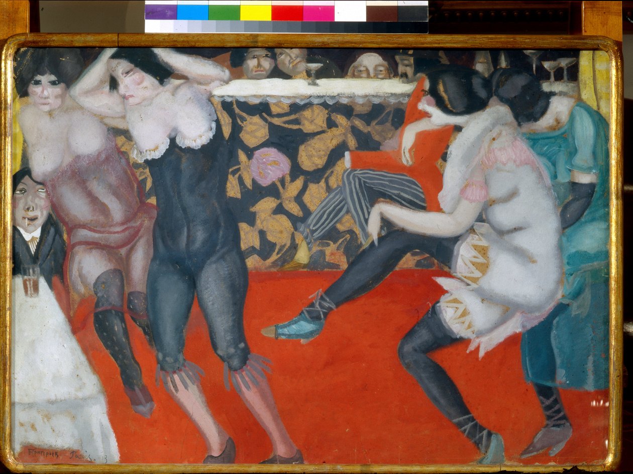 In de kroeg door Boris Dmitrievich Grigoriev