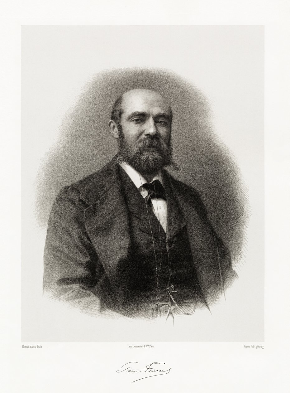 Paul Féval, 1865-66 door Bornemann
