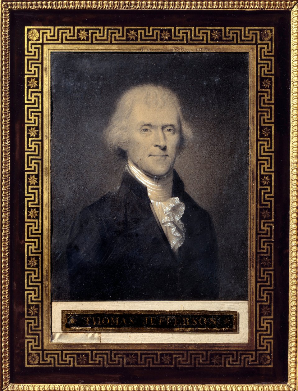 Portret van Thomas Jefferson, president van de Verenigde Staten van 1801 tot 1809 door Bouch