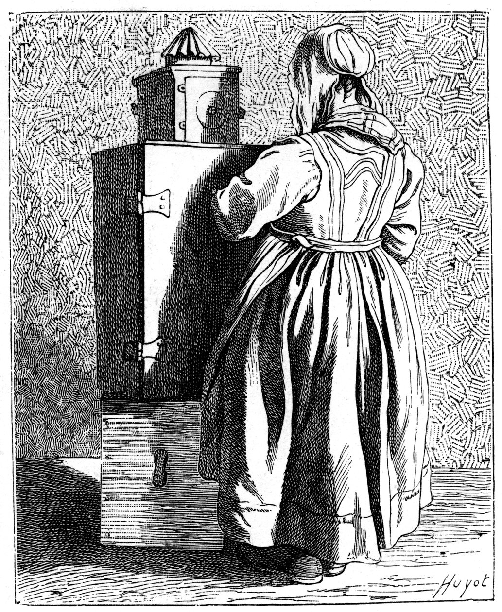 Een toverlantaarn, 1737-1742 door Bouchardon