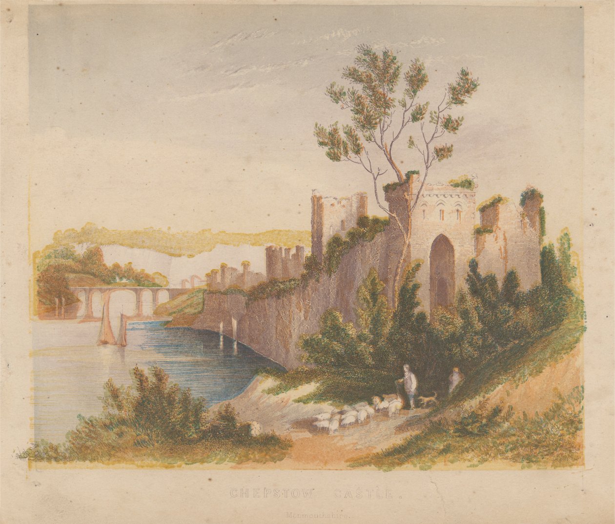 Chepstow Kasteel door Bradshaw and Blacklock