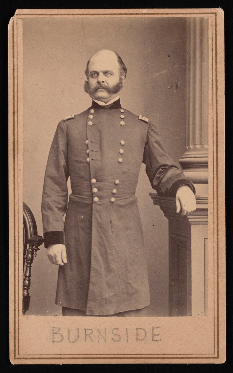Portret van Ambrose Everett Burnside door Brady
