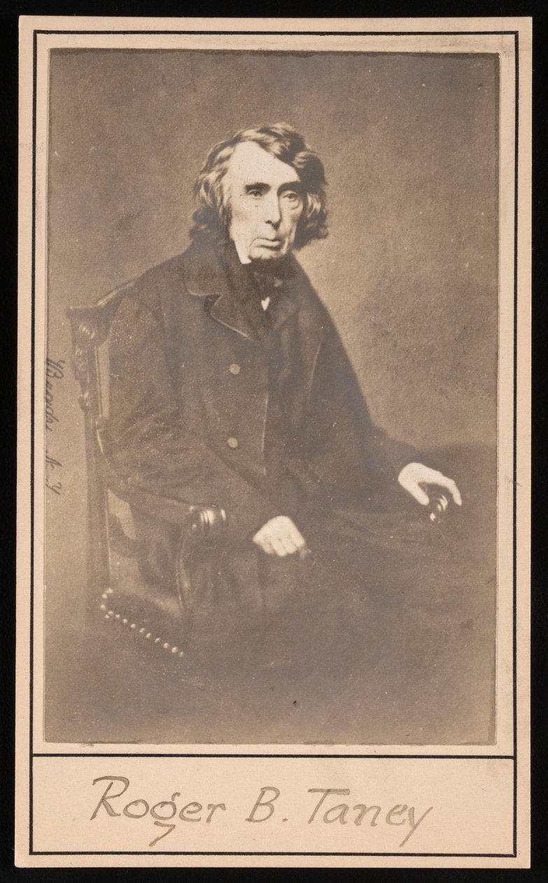 Portret van Roger Brooke Taney door Brady
