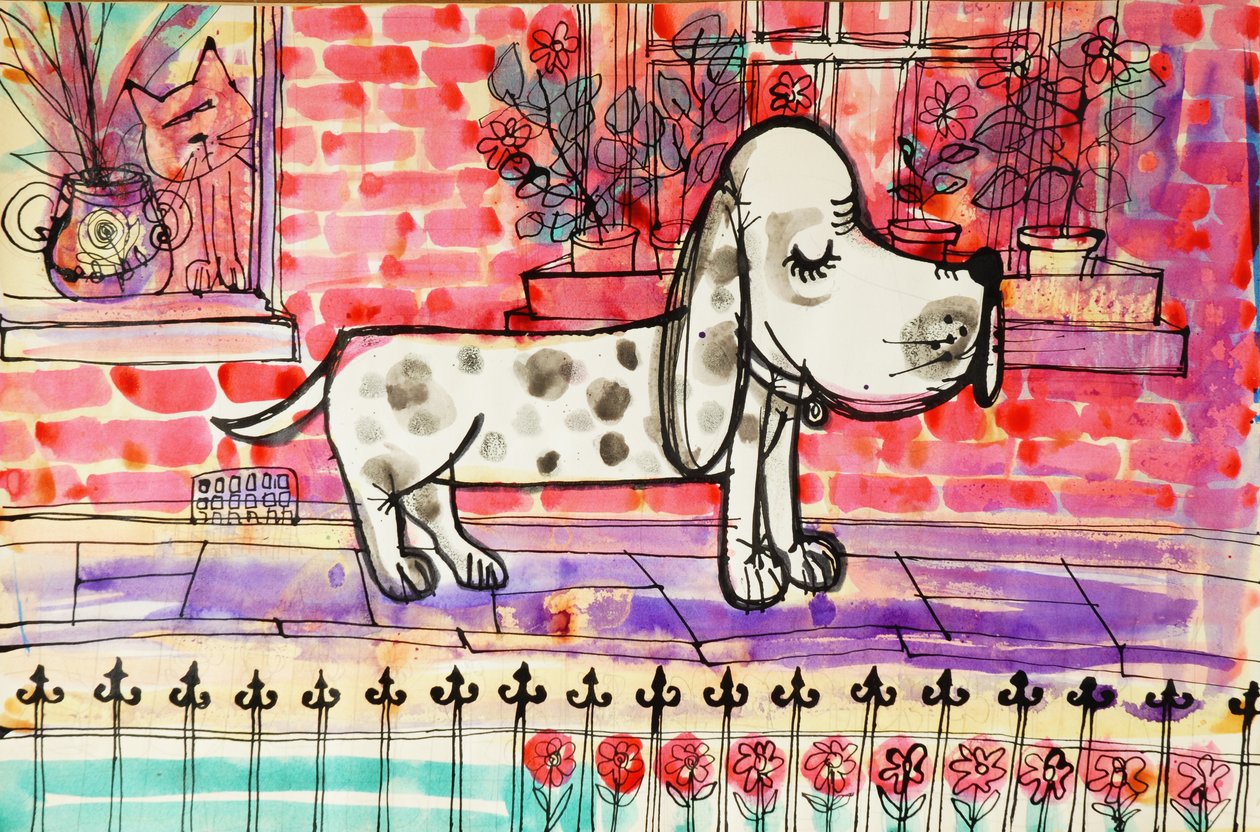 Hond door Brenda Brin Booker