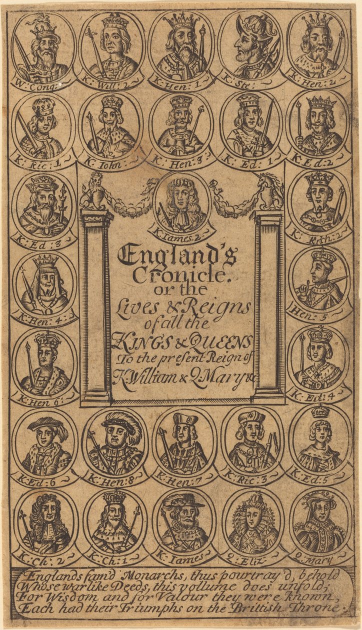 Frontispice door British 17th Century
