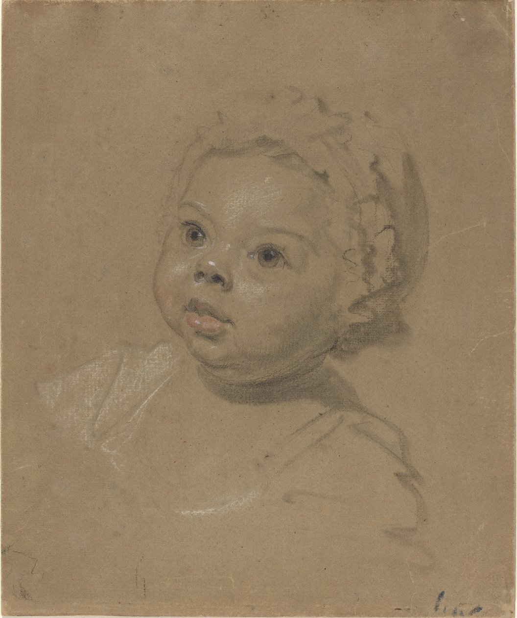 Hoofd van een Kind door British 18th Century