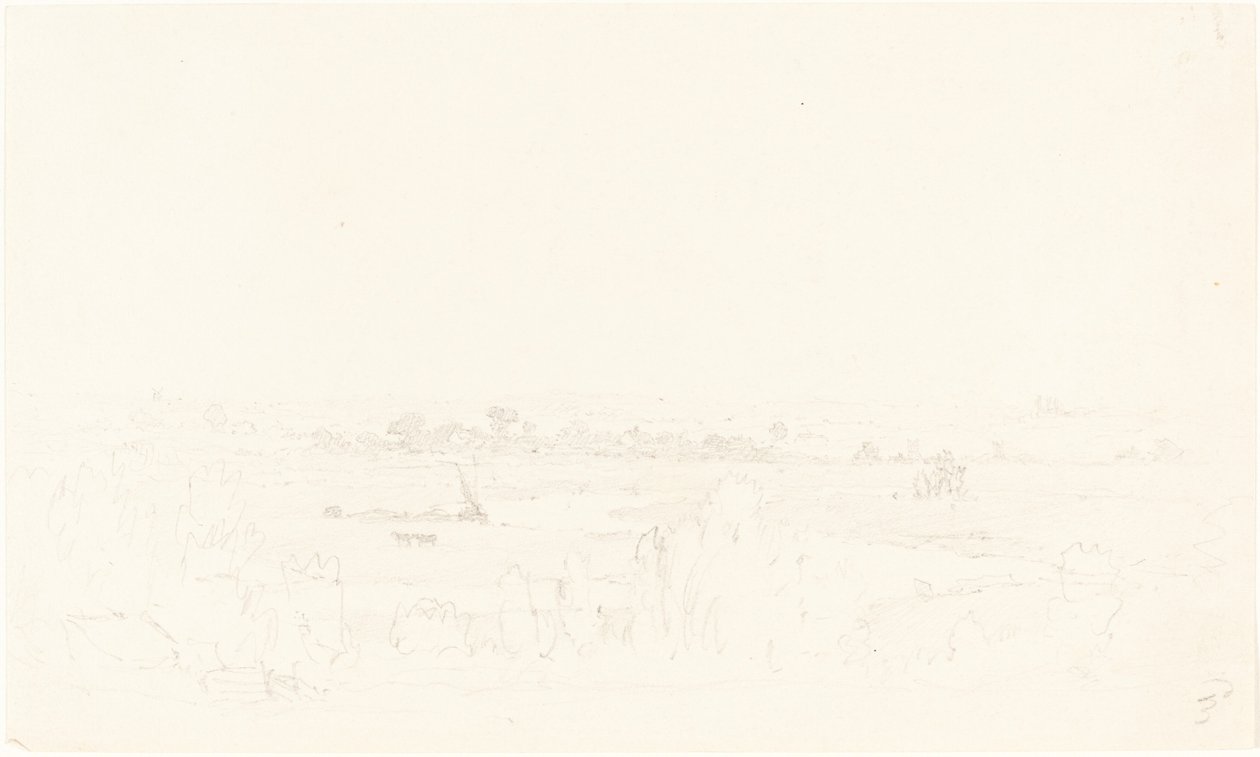 Landschap door British 19th Century