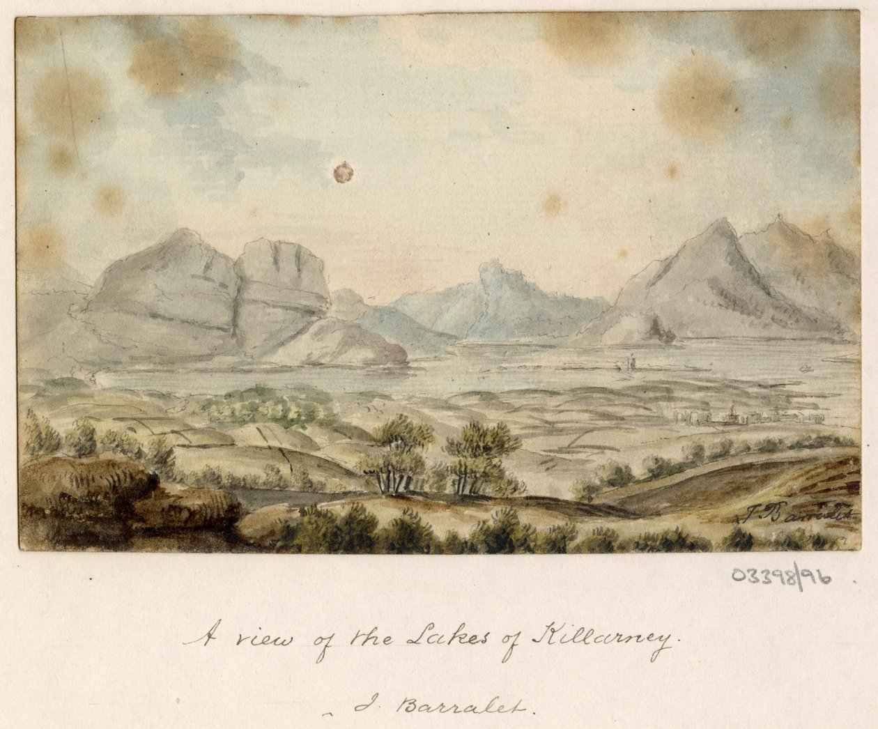 Een reeks schetsen, uitzichten in Groot-Brittannië, het Continent en Amerika 1772-1778 door British School