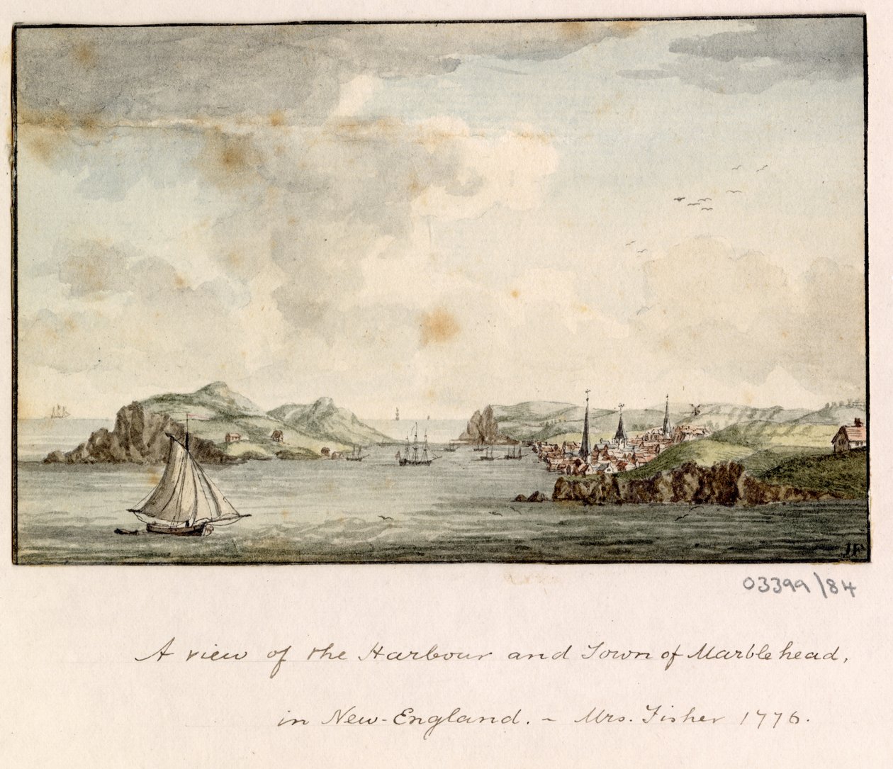 Een reeks schetsen, uitzichten in Groot-Brittannië, het Continent en Amerika 1772-1778 door British School