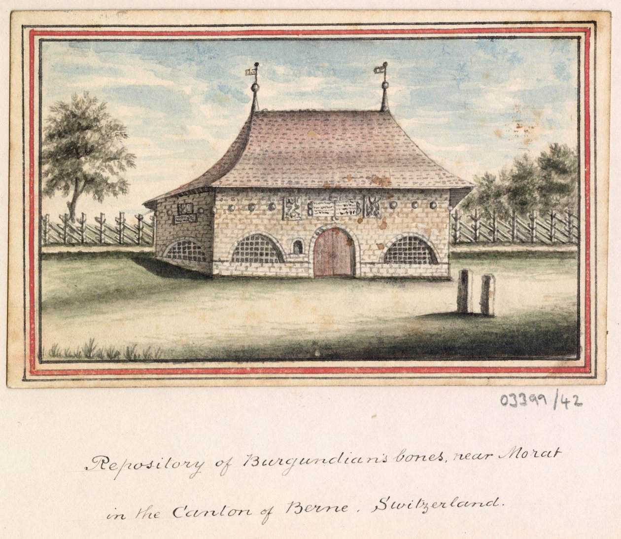 Een reeks schetsen, uitzichten in Groot-Brittannië, het Continent en Amerika 1772-1778 door British School