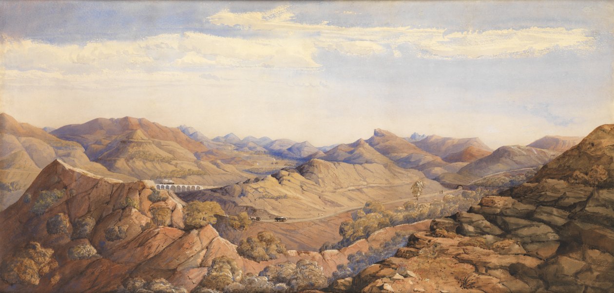 Bhore Ghaut, Great India Peninsular Railway, Bombay door British School
