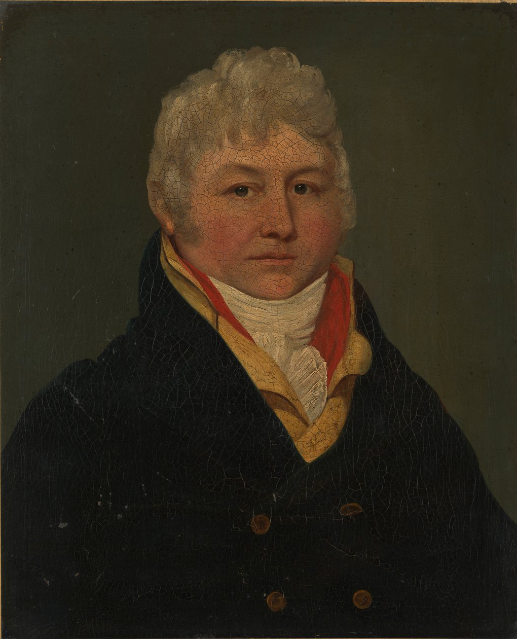 Commandant John Parson (1770-1841) van de Oost-Indische Compagnie door British School