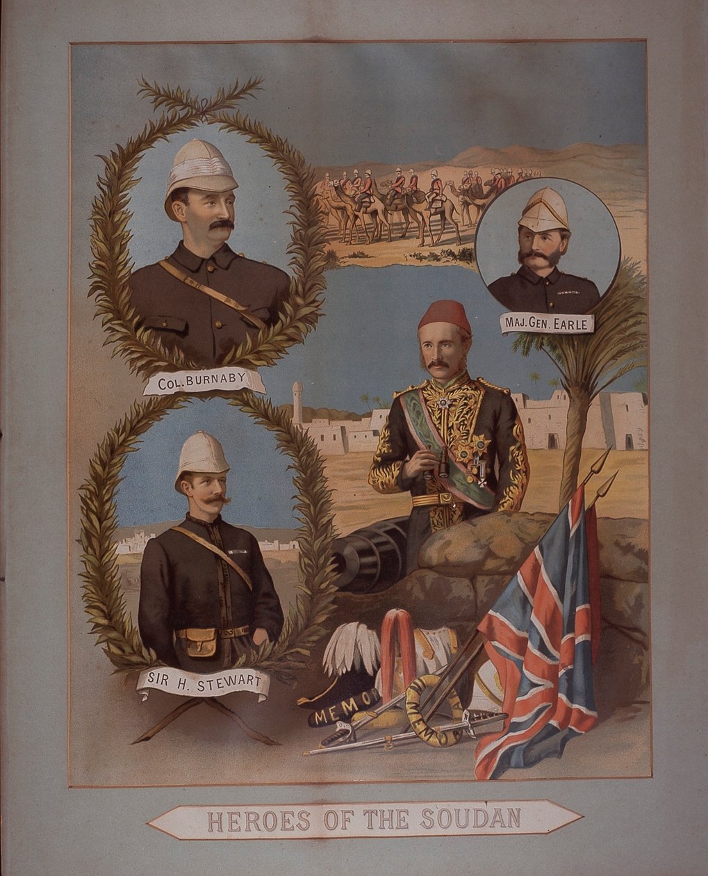 Helden van de Soedan 1885 door British School