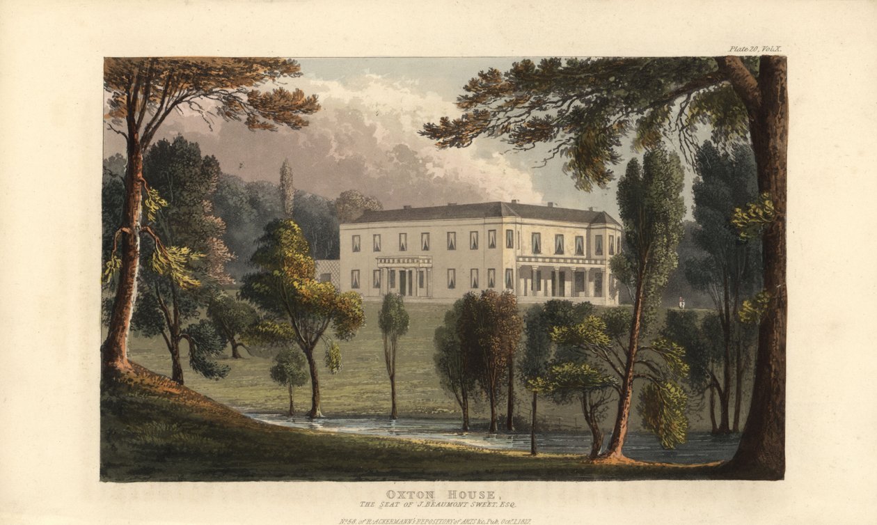 Oxton House, Devon, zetel van dominee John Beaumont Swete door British School