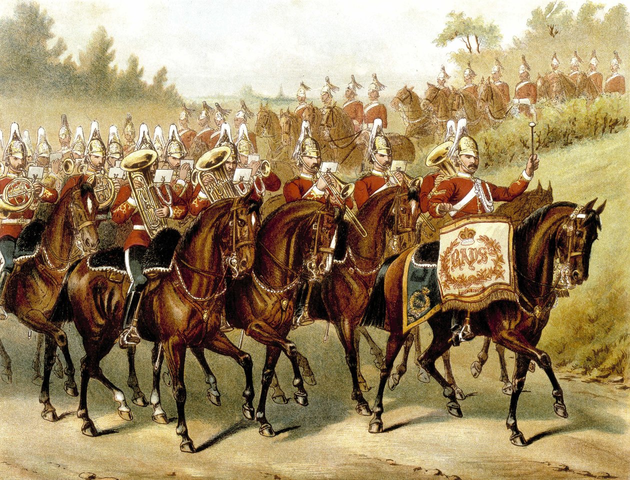 De 2e Dragoon Guards - in Harper