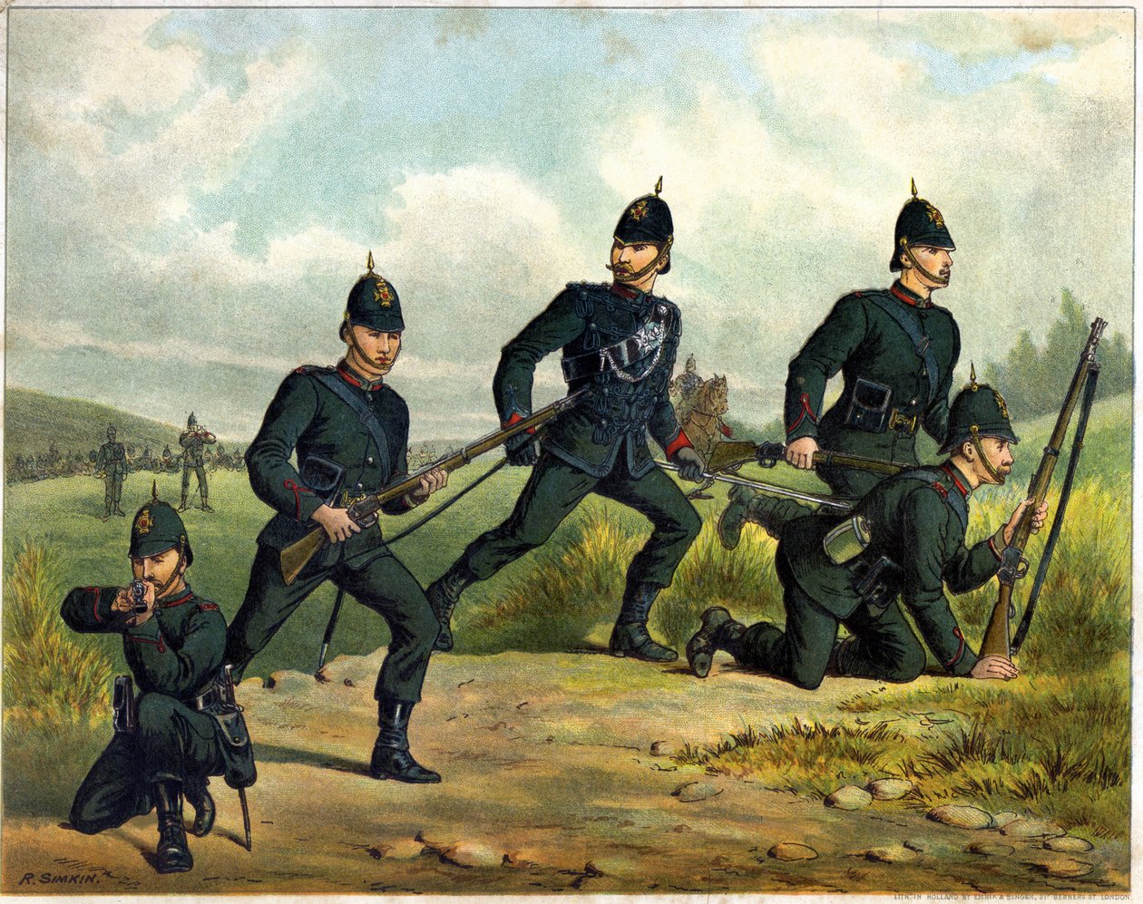 Het Koninklijke Geweer Korps van de Koning - in 