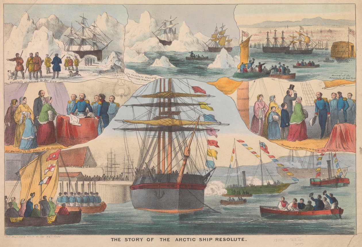 Het verhaal van het arctische schip 