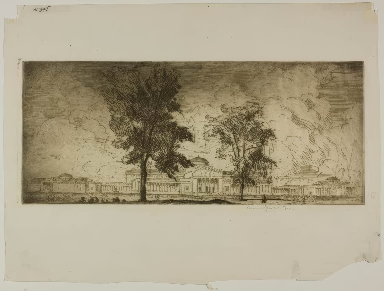 Veldmuseum #1 door Bror Julius Olsson Nordfeldt