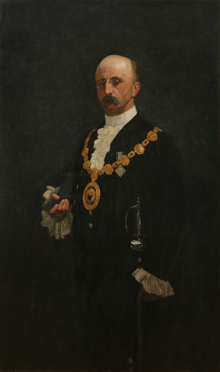 Burgemeester W. J. Bazeley, ca. 1895-97 door Bror. Kronstrand