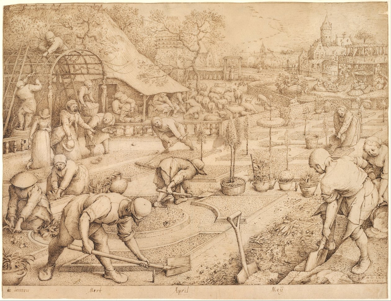 Lente door Bruegel