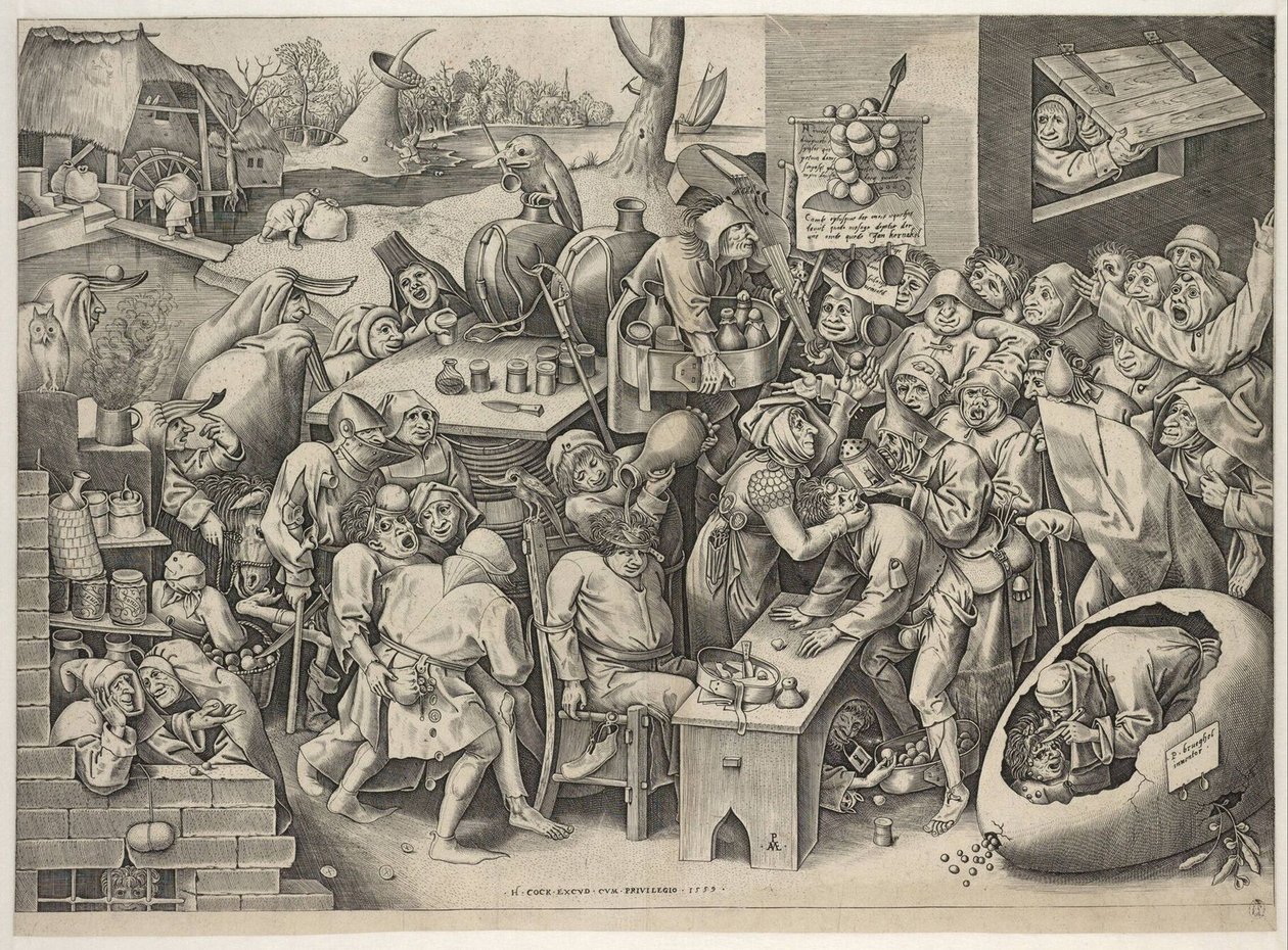 De heks van Malleghem door Bruegel