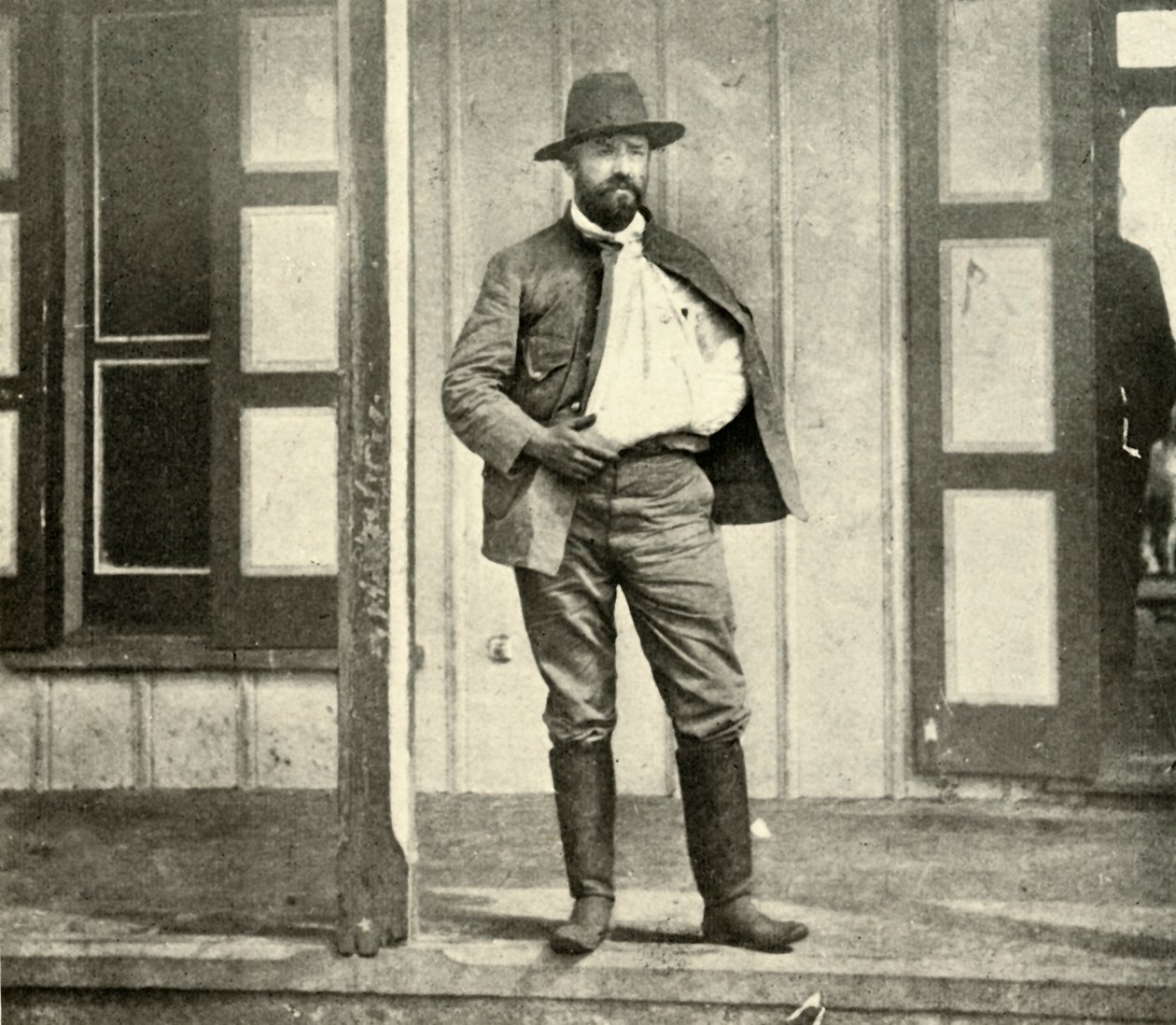 Creelman, net na het afstijgen van paard..., Spaans-Amerikaanse Oorlog, 4 juli 1898, 1899 door Burr McIntosh