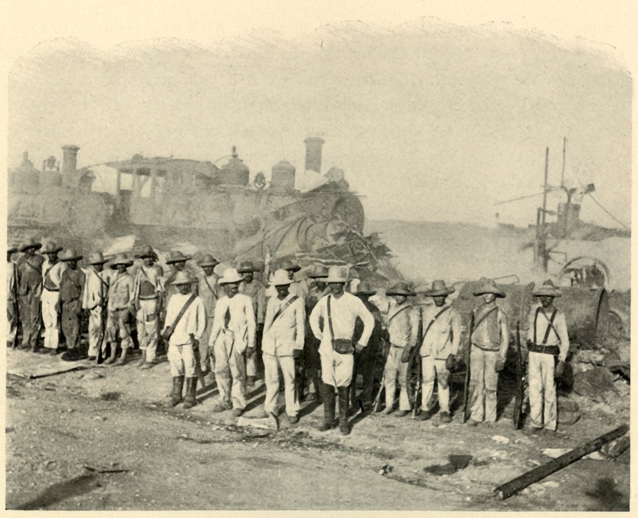 Cubaanse Soldaten... 23 juni, Spaans-Amerikaanse Oorlog, juni 1898, 1899 door Burr McIntosh