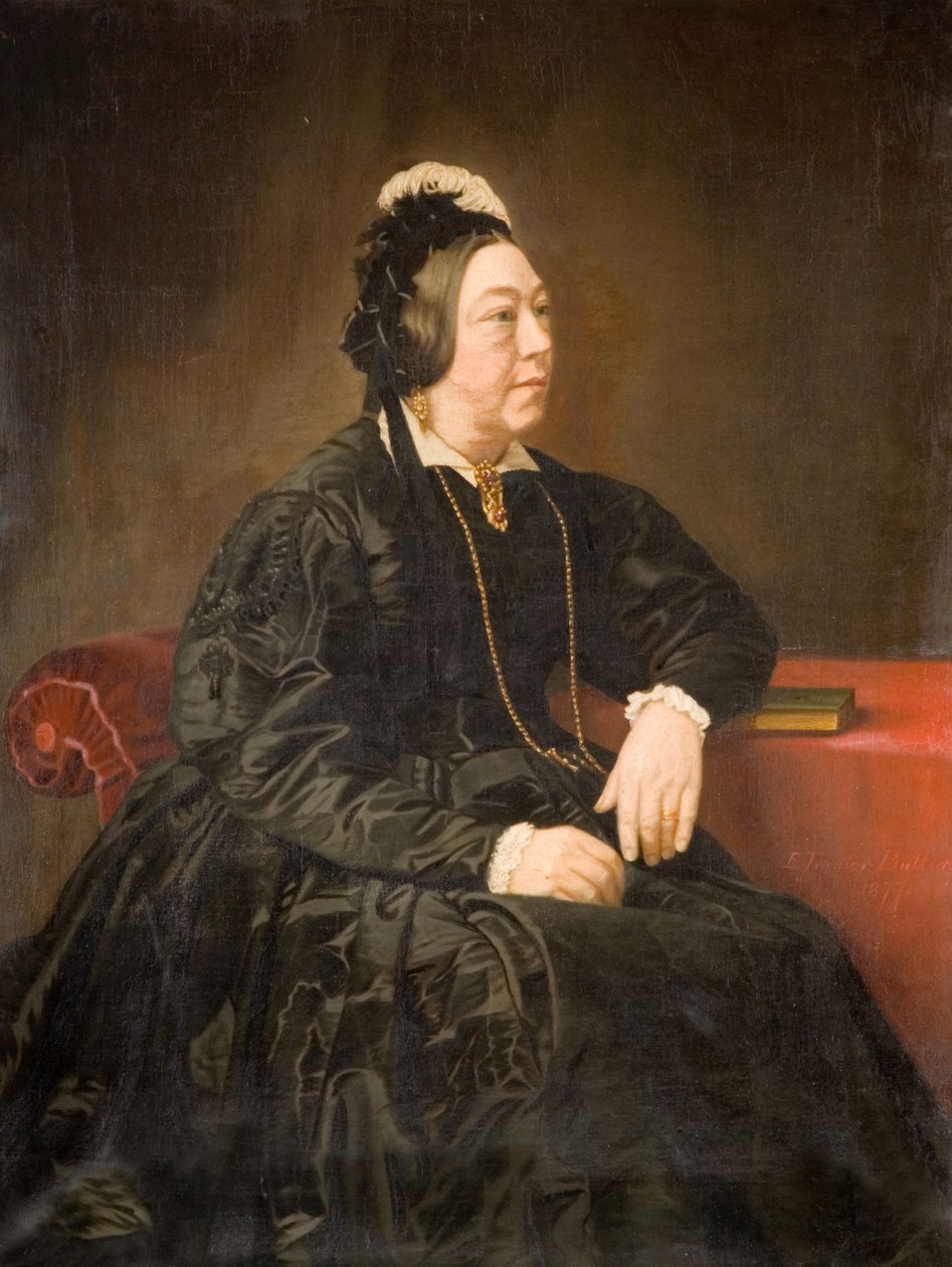 Portret van Mevrouw Amelia Elizabeth Tranter, 1877 door Butler E Tranter