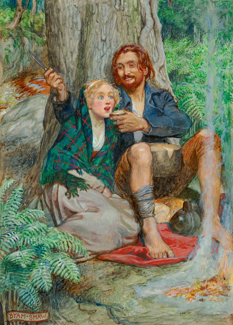 De Gaberlunzie-man door Byam Shaw