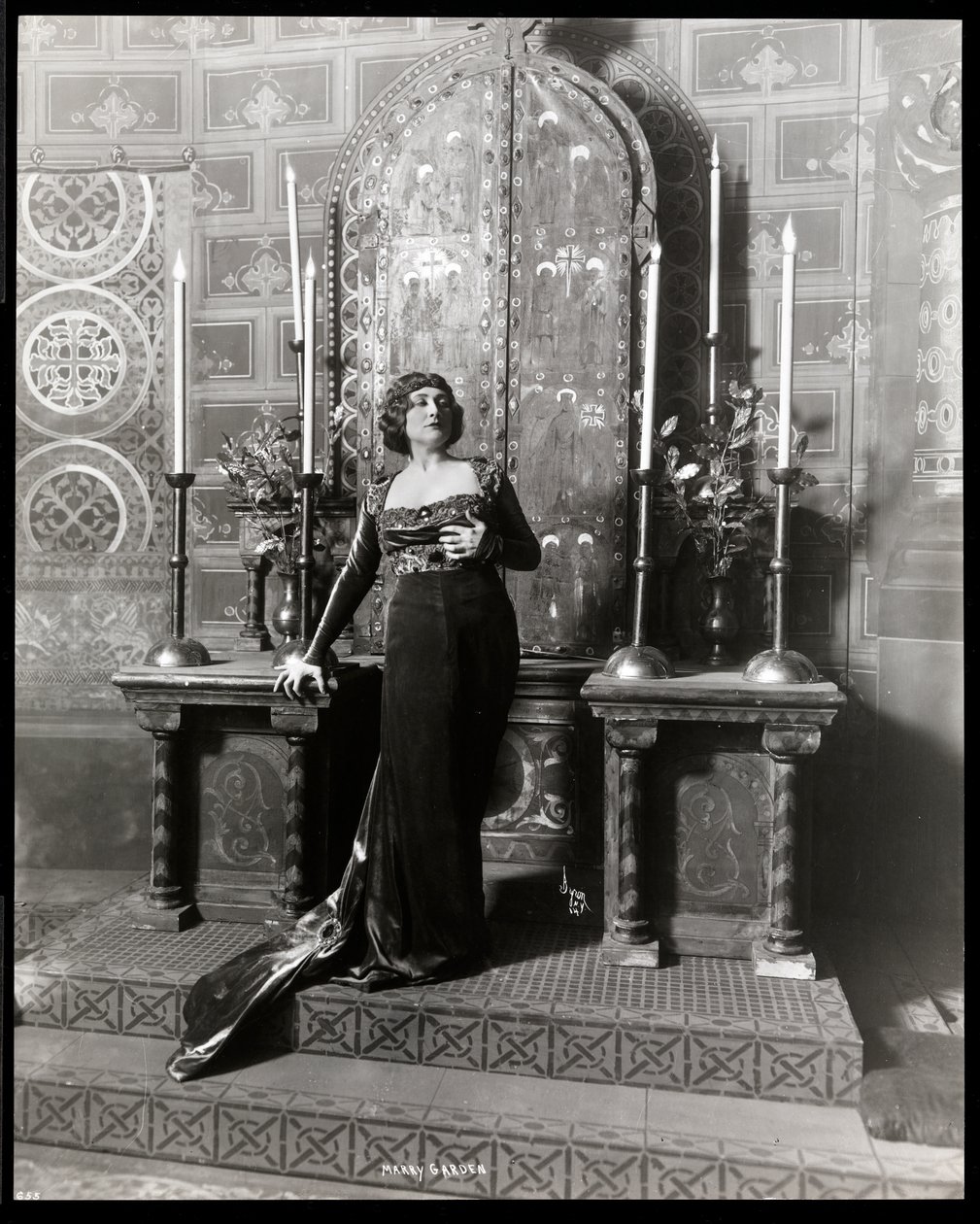 Mary Garden, ca.1900 door Byron Company