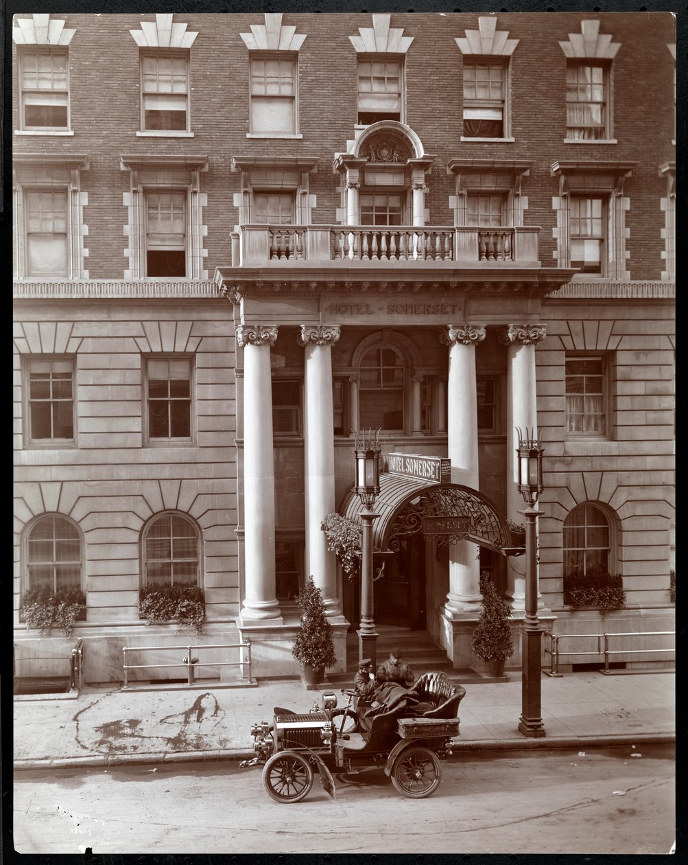 Het Hotel Somerset, 150 West 47th Street, New York, 1904 door Byron Company