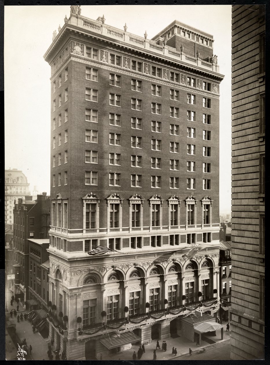 Het Ritz-Carlton Hotel, Philadelphia, 1913 door Byron Company