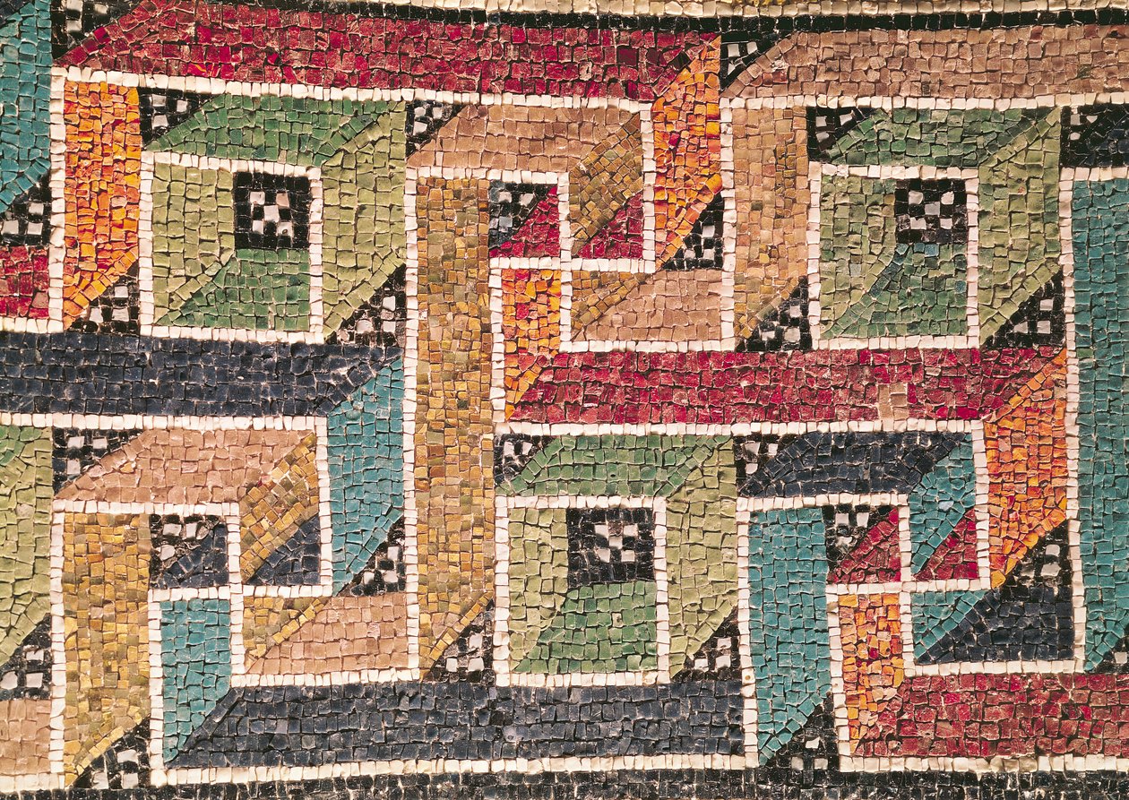 Detail van een fries van het gewelf door Byzantine