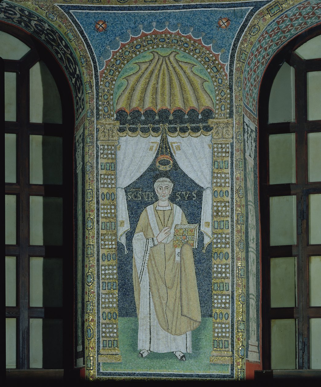 Orso, een bisschop van Ravenna door Byzantine School