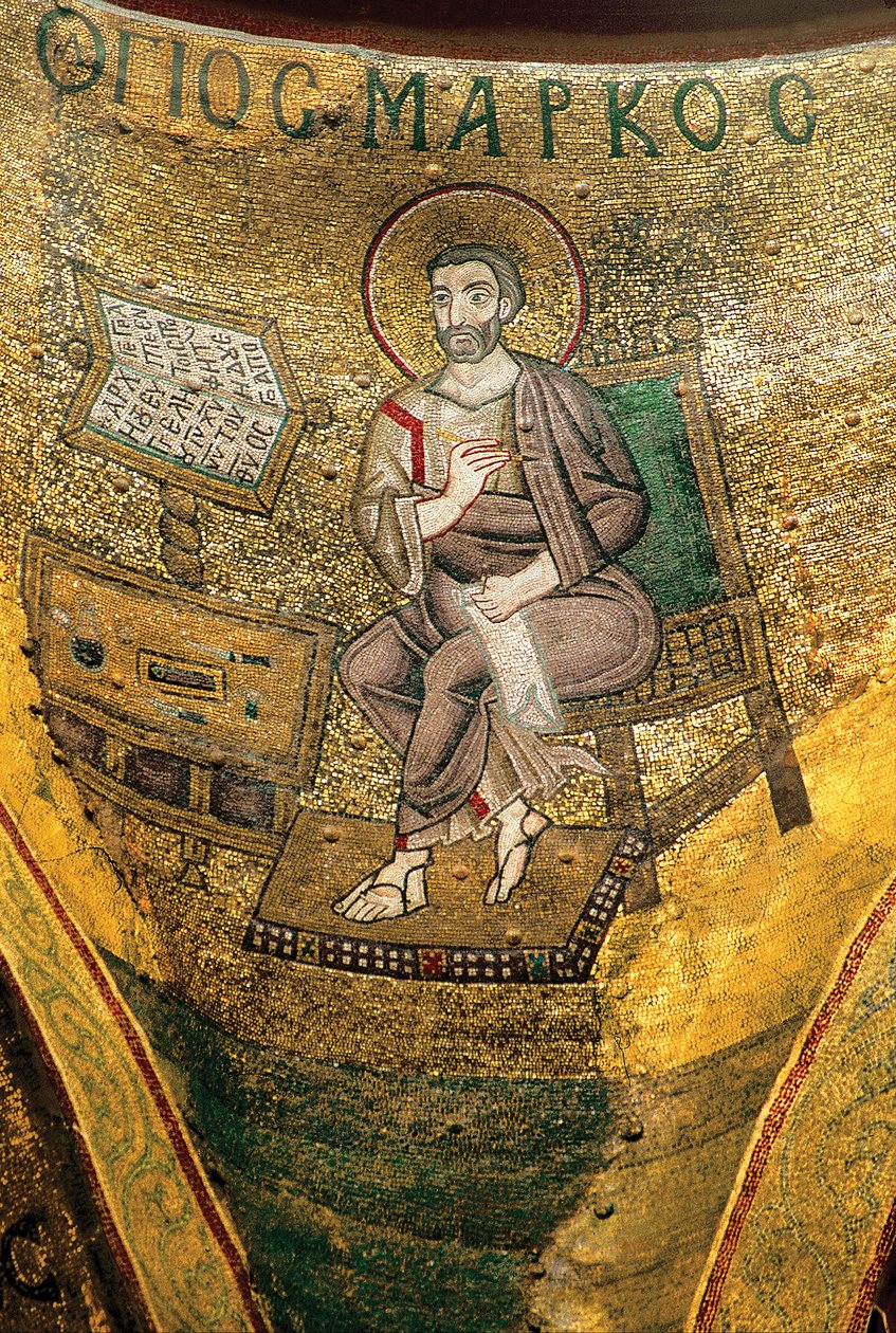 Sint Marcus de Evangelist door Byzantine Byzantine