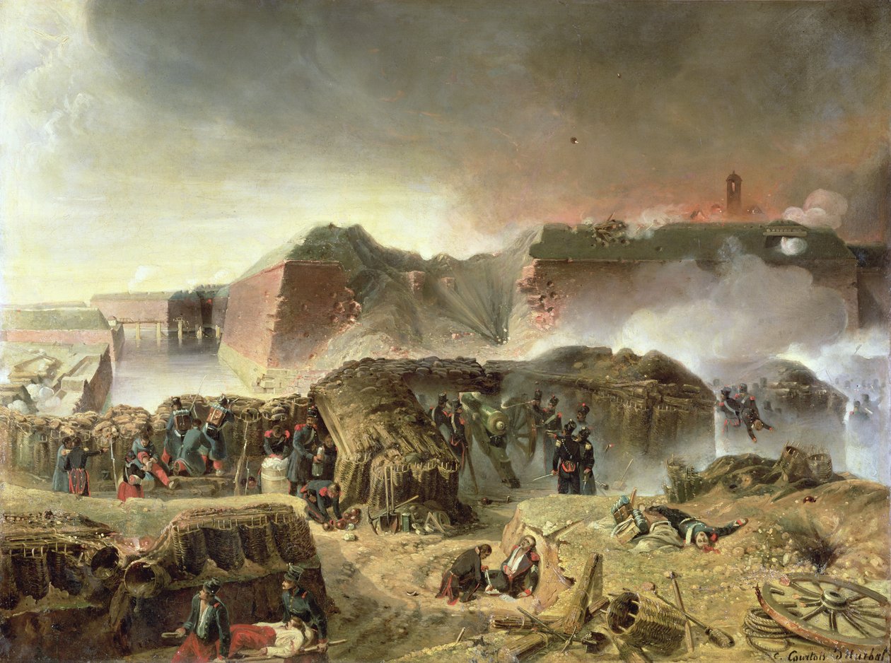 Beleg van Antwerpen, 23 december 1832 door C. Courtois d