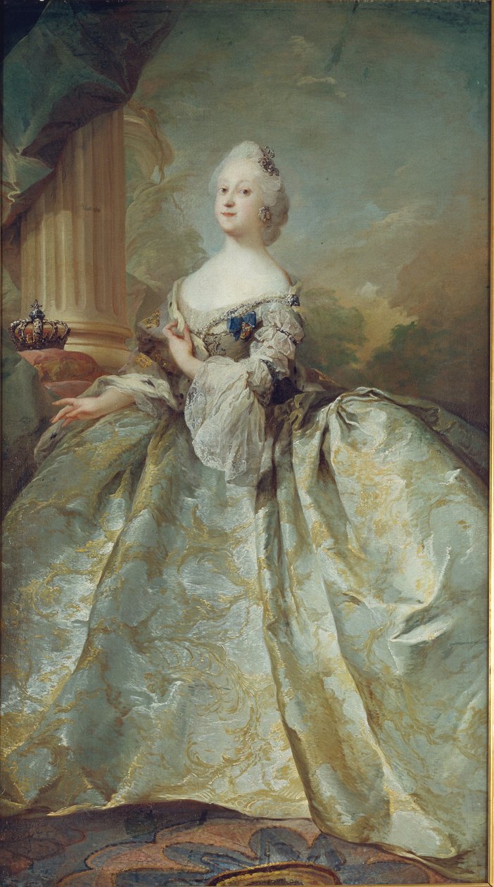 Portret van Louise, Frederik V