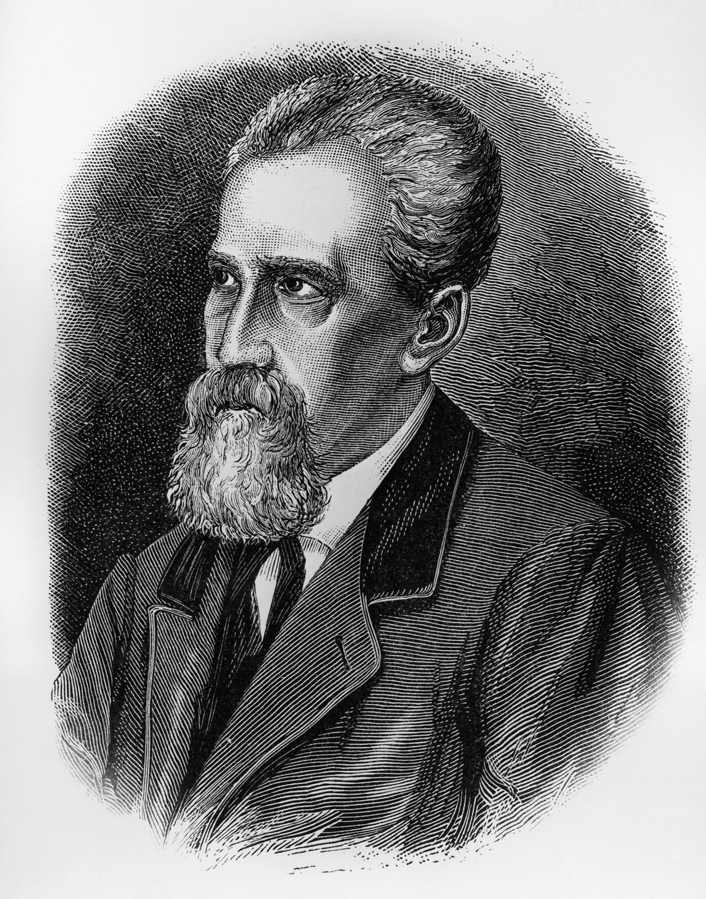 Portret van Giuseppe Sirtori, Italiaanse soldaat, generaal, patriot en politicus, gravure door J.B. and Brown J. Rowbotham